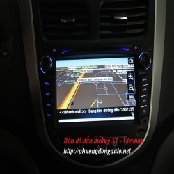 Phương đông Auto DVD Android theo xe Hyundai Accent Blue 2016 | KM camera lùi Btech hồng ngoại